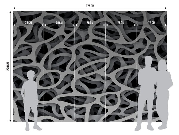 Fototapeta na míru 3D Abstrakce | Vliesová fototapeta na zed' | DFTNXXL1128