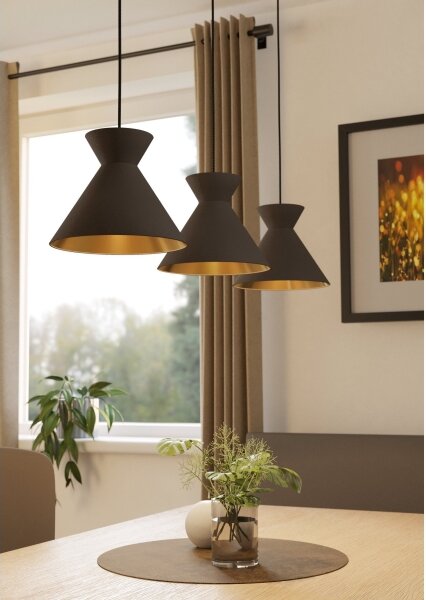 Eglo 900348 - Lustr na lanku NASTASIA 3xE27/40W/230V