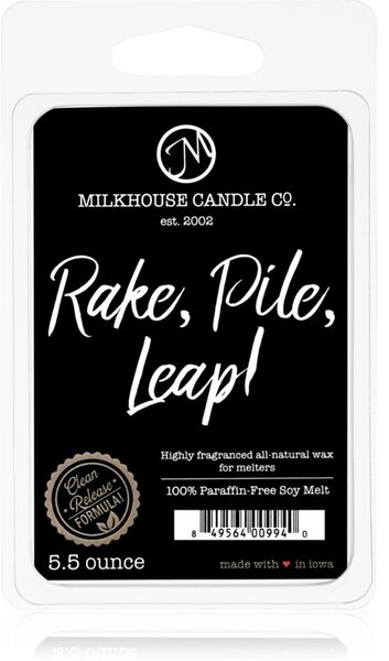 Milkhouse Candle Co. Creamery Rake, Pile, Leap! vosk do aromalampy 155 g