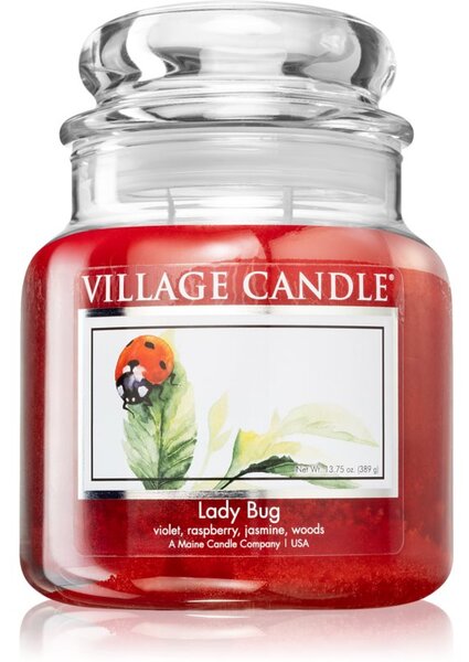Village Candle Lady Bug vonná svíčka (Glass Lid) 389 g
