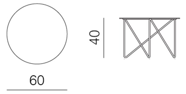Designové zahradní konferenční stoly Polygon Low Table S