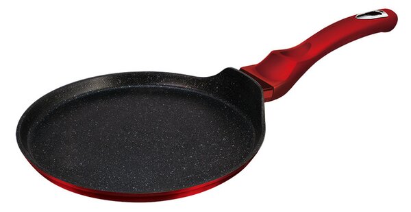 Pánev na palačinky s mramorovým povrchem 28 cm Burgundy Metallic Line