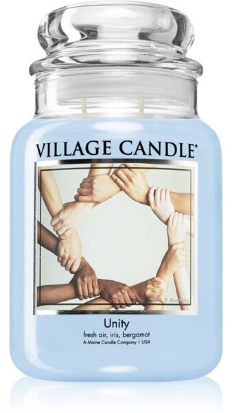 Village Candle Unity vonná svíčka (Glass Lid) 602 g