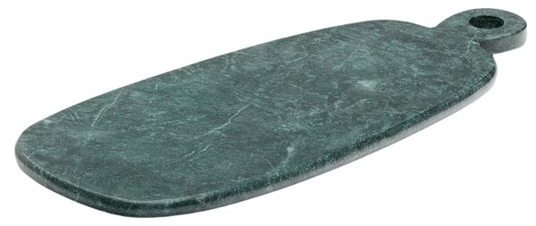 Zelené mramorové servírovací prkénko Kave Home Odar 47 x 20 cm