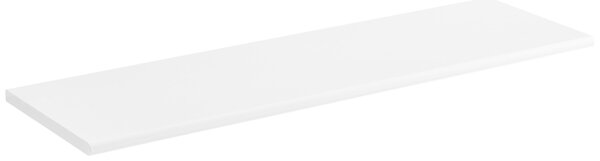 NÁSTĚNNÁ POLICE, vysoce lesklá bílá, 90/1,8/28 cm Xora - Nástěnné police