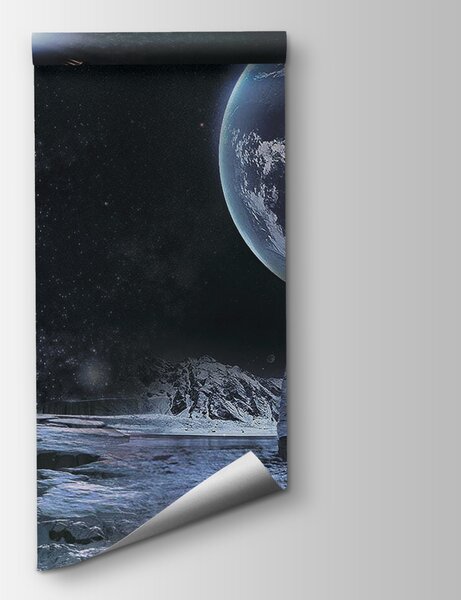 Fototapeta Astronauti na Měsíci, Designové fototapety na zeď, Populární fototapety, u23243 - Tapeko.co.cz
