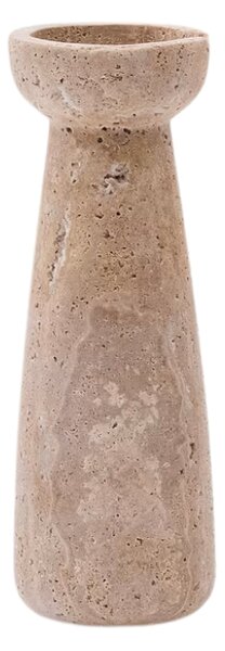 -30 % Dny Marianne - Béžový kamenný svícen Kave Home Magan 20 cm