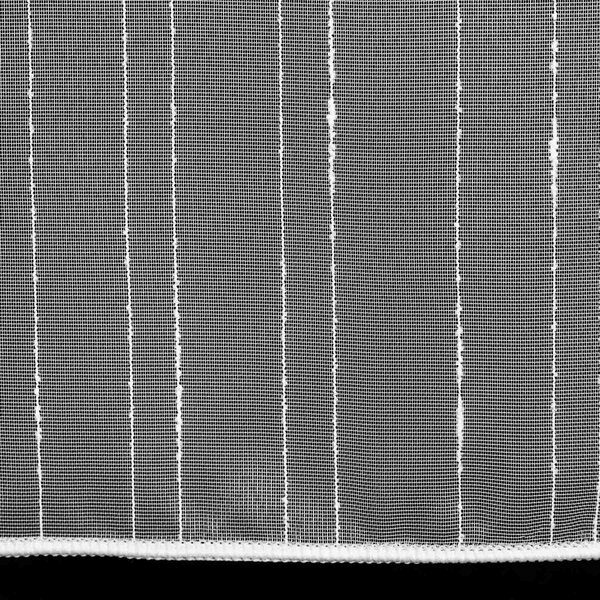 Brilltex záclona sablé 0357/10, vyšívané čárky (pršíčko), s olůvkem, bílá, výška 260cm ( v metráži)