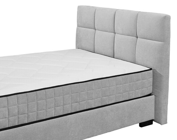 AMERICKÁ POSTEL, 120/200 cm, světle šedá MID.YOU - Postele s úložným prostorem, Online Only