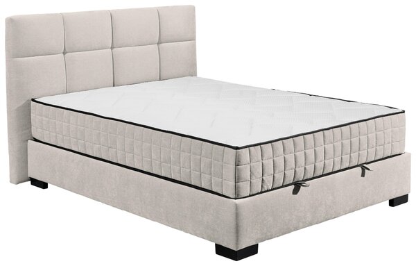 AMERICKÁ POSTEL, 120/200 cm, béžová MID.YOU - Postele s úložným prostorem, Online Only