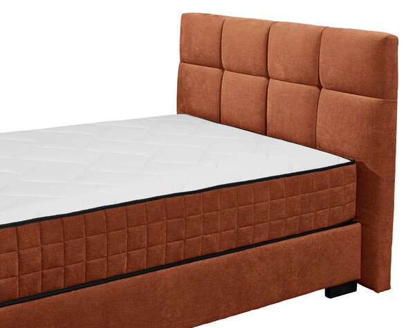 AMERICKÁ POSTEL, 120/200 cm, koňaková MID.YOU - Postele s úložným prostorem, Online Only
