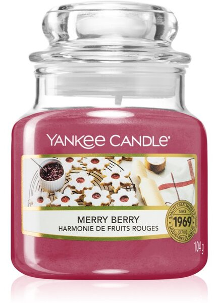 Yankee Candle Merry Berry vonná svíčka 104 g