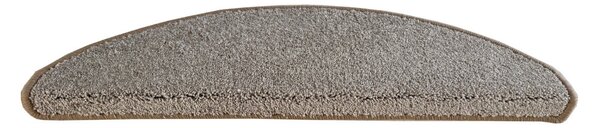 Vopi Nášlapy na schody Capri světle béžový půlkruh, samolepící - 24x65 půlkruh (rozměr včetně ohybu)