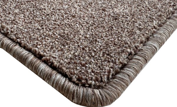 Vopi, Kusový koberec Apollo Soft hnědý, 60x110, hnědá, obývací pokoj