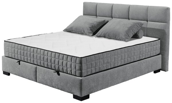 AMERICKÁ POSTEL, 180/200 cm, antracitová MID.YOU - Postele s úložným prostorem, Online Only