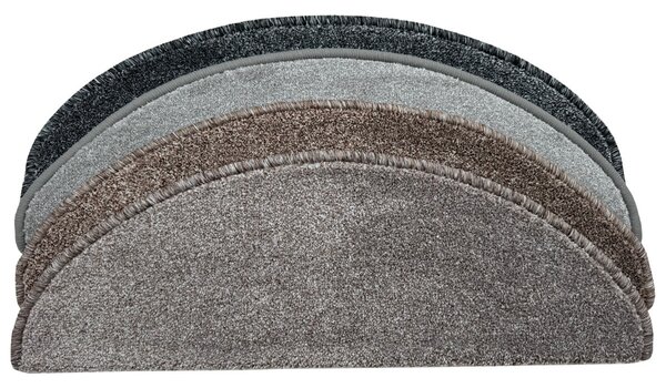 Vopi Nášlapy na schody Apollo Soft hnědý půlkruh - 24x65 půlkruh (rozměr včetně ohybu)