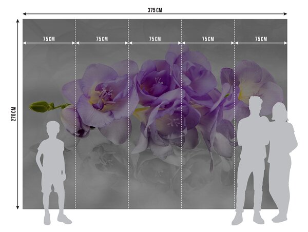 Fototapeta na míru Něžná Orchidej | Vliesová fototapeta na zed' | DFTNXXL2400