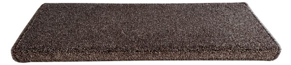 Vopi Nášlapy na schody Apollo Soft hnědý obdélník - 24x65 obdélník (rozměr včetně ohybu)