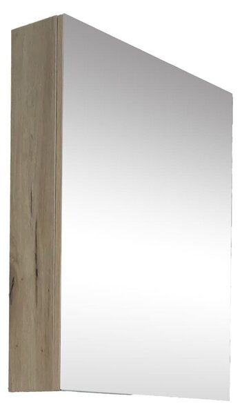 Zrcadlová skříňka SAT B-Way 60x75 cm lamino dub BWAY60CABOAK