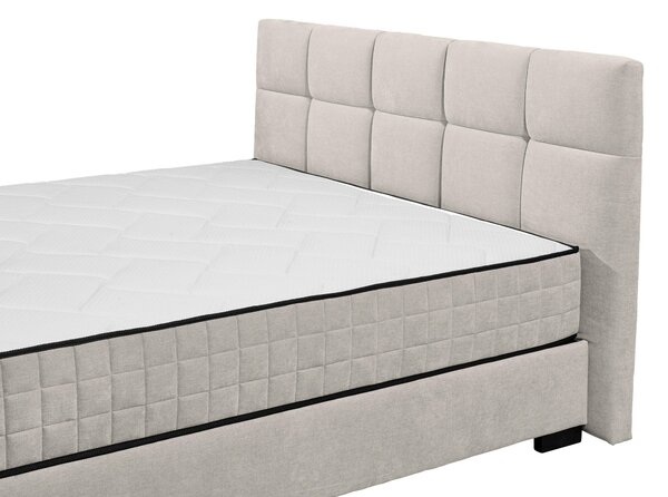 AMERICKÁ POSTEL, 180/200 cm, béžová MID.YOU - Postele s úložným prostorem, Online Only
