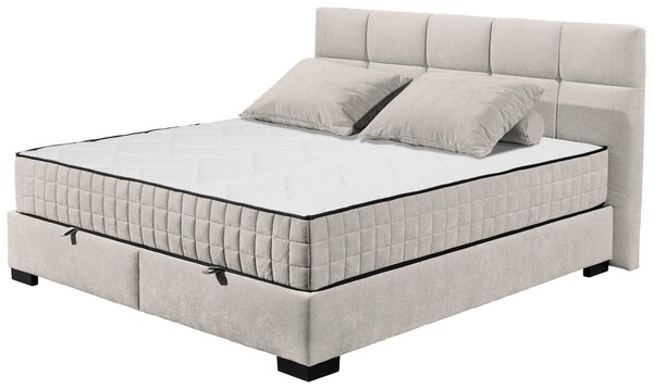 AMERICKÁ POSTEL, 180/200 cm, béžová MID.YOU - Postele s úložným prostorem, Online Only