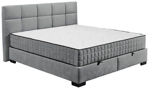 AMERICKÁ POSTEL, 180/200 cm, antracitová MID.YOU - Postele s úložným prostorem, Online Only