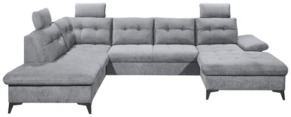 SEDACÍ SOUPRAVA, textil, šedá MID.YOU - Sedací soupravy, Online Only