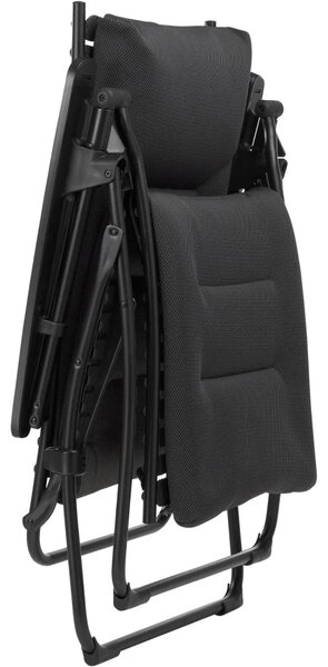Sada relaxační křeslo Lafuma EVOLUTION BatylineDUO šedá Obsidian a potah Becomfort šedá Dark Grey