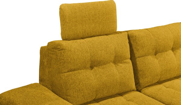 SEDACÍ SOUPRAVA, textil, žlutá MID.YOU - Sedací soupravy, Online Only
