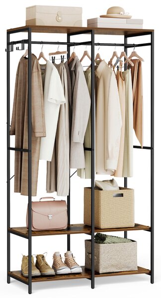 OTEVŘENÁ ŠATNÍ SKŘÍŇ, 94,5/180/40 cm - Šatní skříně, Online Only