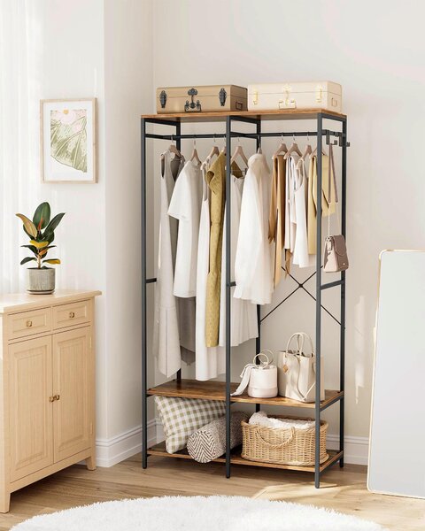OTEVŘENÁ ŠATNÍ SKŘÍŇ, 94,5/180/40 cm - Šatní skříně, Online Only
