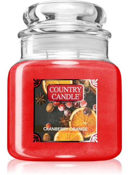 Country Candle Cranberry Orange vonná svíčka 453 g