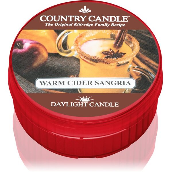Country Candle Warm Cider Sangria čajová svíčka 42 g