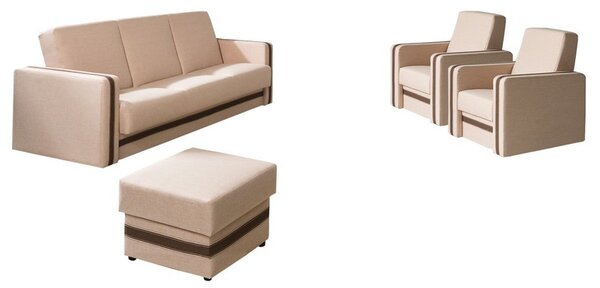 Sedací souprava Vivus Kvadro, Potah: Lux 24 + Lux 12 5902928052374