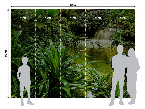 Fototapeta na míru Nespoutaná Zeleň | Vliesová fototapeta na zed' | DFTNXXL2491