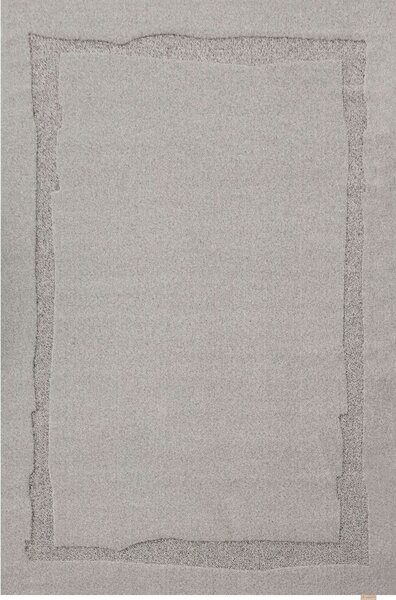 Šedý vlněný koberec 160x230 cm Morphic Rocca – Agnella