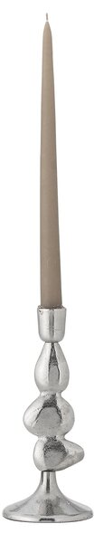Kovový svícen Metina Silver 21 cm