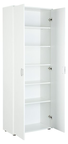 VÍCEÚČELOVÁ SKŘÍŇ, bílá, 70/189/34 cm MID.YOU - Regály na šanony, Online Only