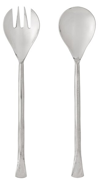 Salátový příbor Kinnie Silver
