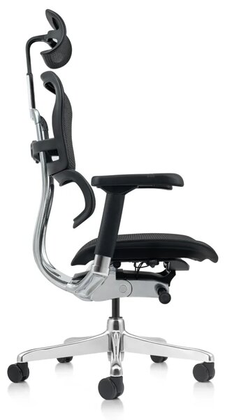 Kancelářská ergonomická židle SIRIUS Q24 NEO – celosíť, černá, nosnost 150 kg, záruka 3 roky