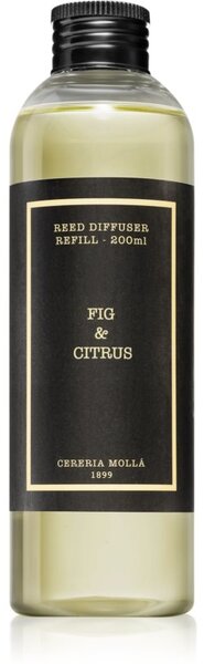 Cereria Mollá Boutique Fig & Citrus náplň do aroma difuzérů 200 ml