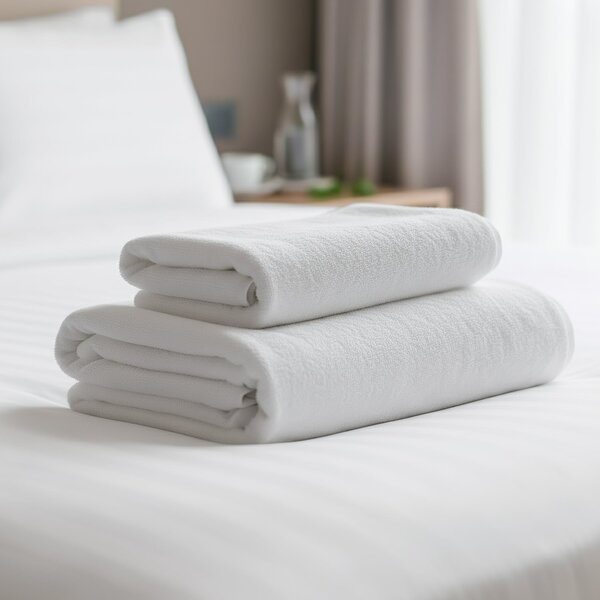 TextilCentrum hotelový froté ručník HOTEL LINE bílý 50x100 cm, 460 g/m², 100% bavlna