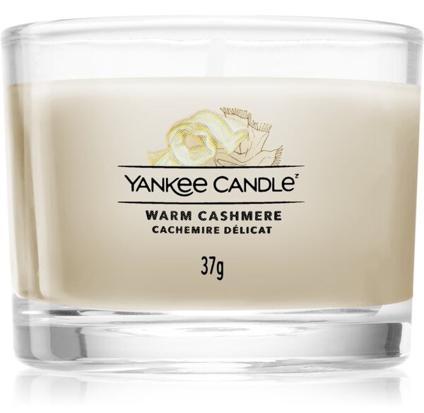 Yankee Candle Warm Cashmere votivní svíčka glass 37 g