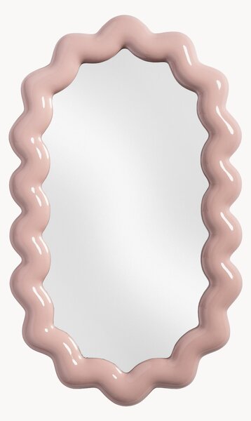 Oválné nástěnné zrcadlo Zigzag