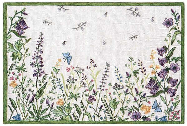 Prostírání MOTIV letní louka zelenopestrá prostírání cca 30 x 45 cm