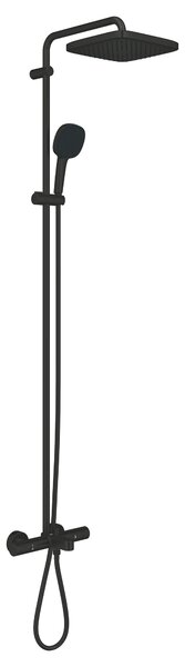 Grohe Vitalio Comfort vanová sada se sprchou na stěnu s termostatem s dešťovou sprchou černá 269842431