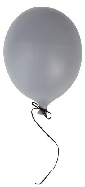 Dekorace na zeď keramický balónek ByON - šedý