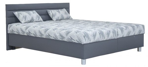 Blanář Spa postel vč. roštů a matrací 160 x 200 cm, šedá