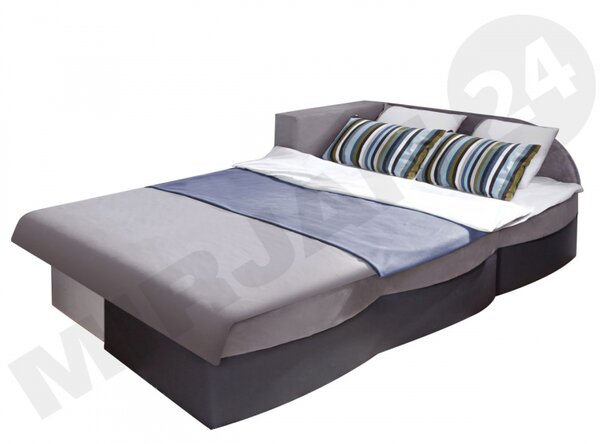 Rohová sedací souprava Dido, Potah: ekokůže Soft 20 + Alcala 22 + Amber 070, Strana: pravá 5902928067064
