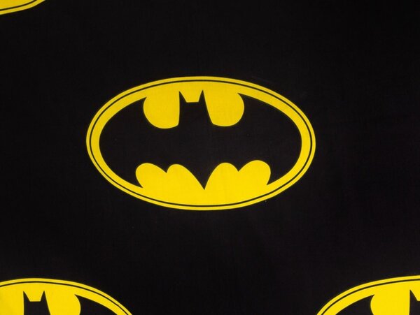 Jerry Fabrics Povlečení Batman The Emblem 140x200, 70x90 cm